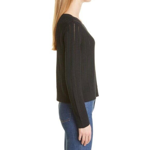 NEW!! Monte Carlo Open Stitch Stripe Sweater - Picture 4 of 16